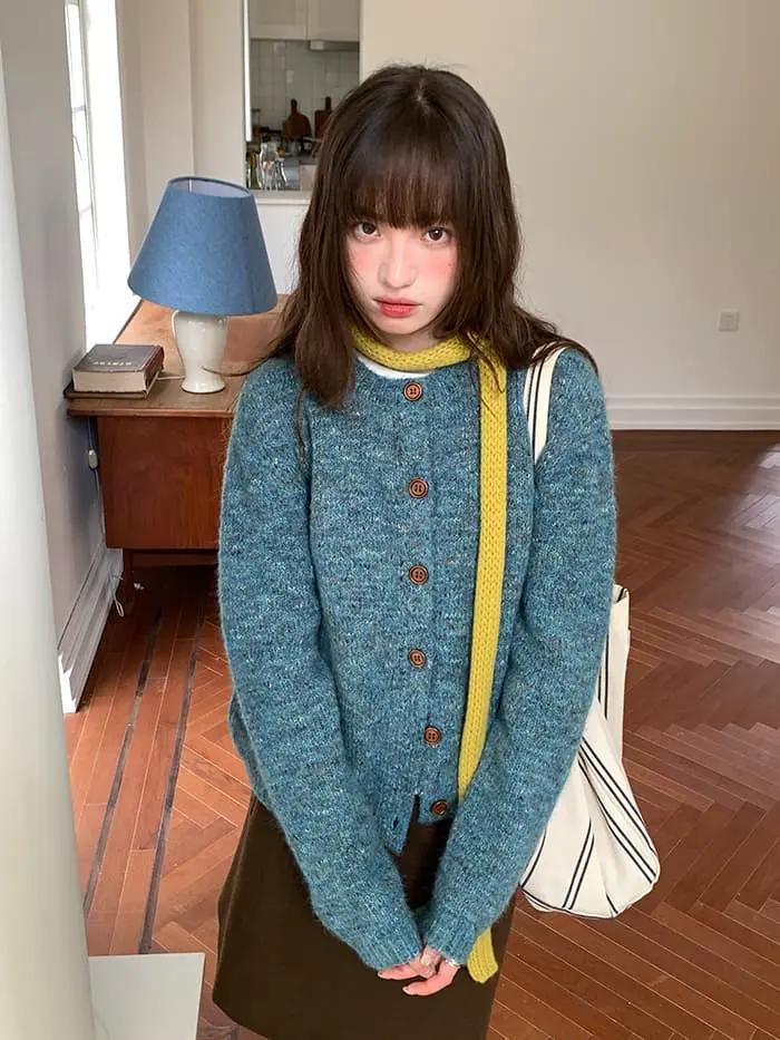 lumiyumi 銀河ソーダ 大人可愛い ミドル丈 丸襟 トレンチコート ステン