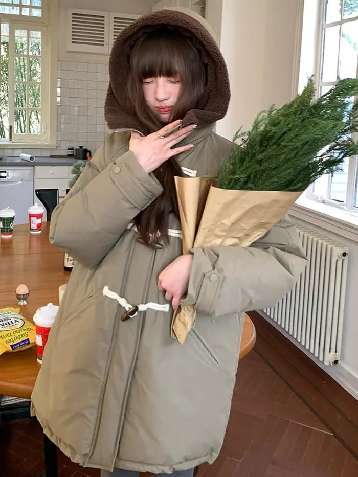 LUMIYUMI ウールブレンド 折り襟 ミドルコート　Sサイズ ウールブレンド 折り襟 ミドルコート- LUMIYUMI