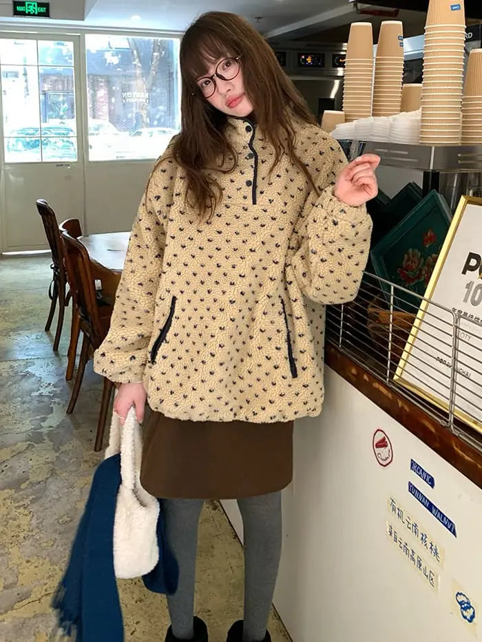 サイドボタン ハイウエスト ミニスカート LUMIYUMI