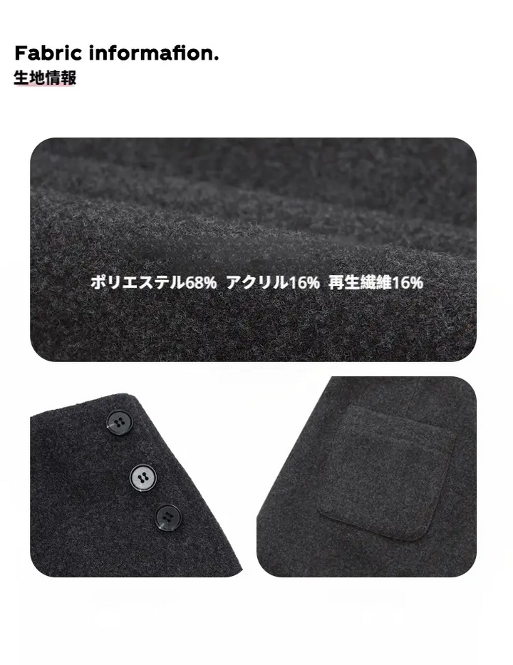 サイドボタン ハイウエスト ミニスカート LUMIYUMI