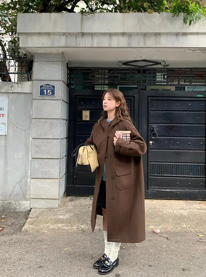 ゆったり シンプル カラーネップ セーター - LUMIYUMI