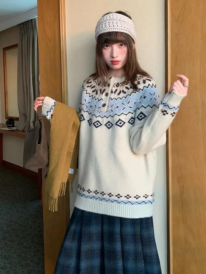 チェック柄 Aライン ミモレ丈 スカート LUMIYUMI