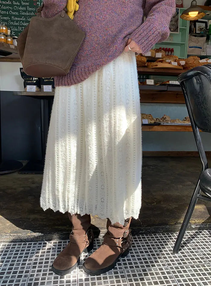 ゆったり シンプル カラーネップ セーター - LUMIYUMI