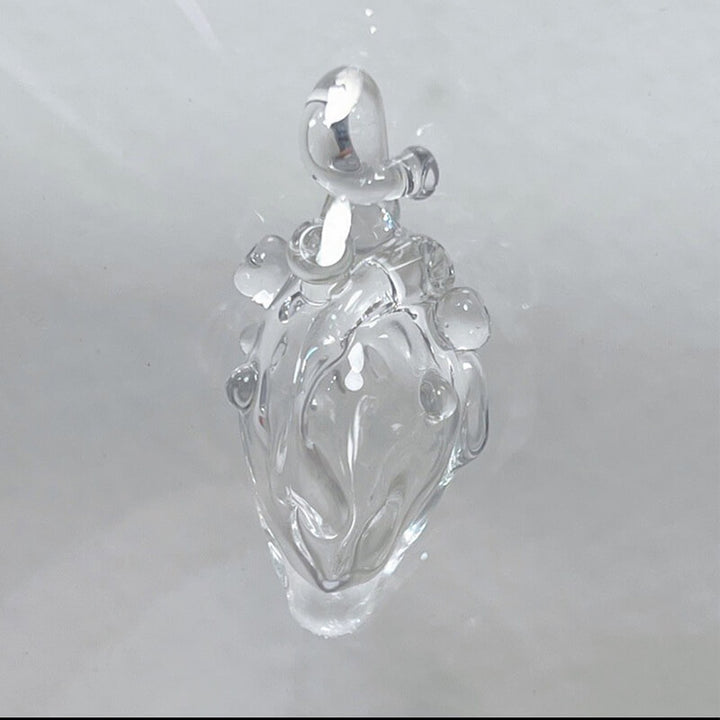 【限定販売】ミステリーガラス心臓ネックレス - LUMIYUMI